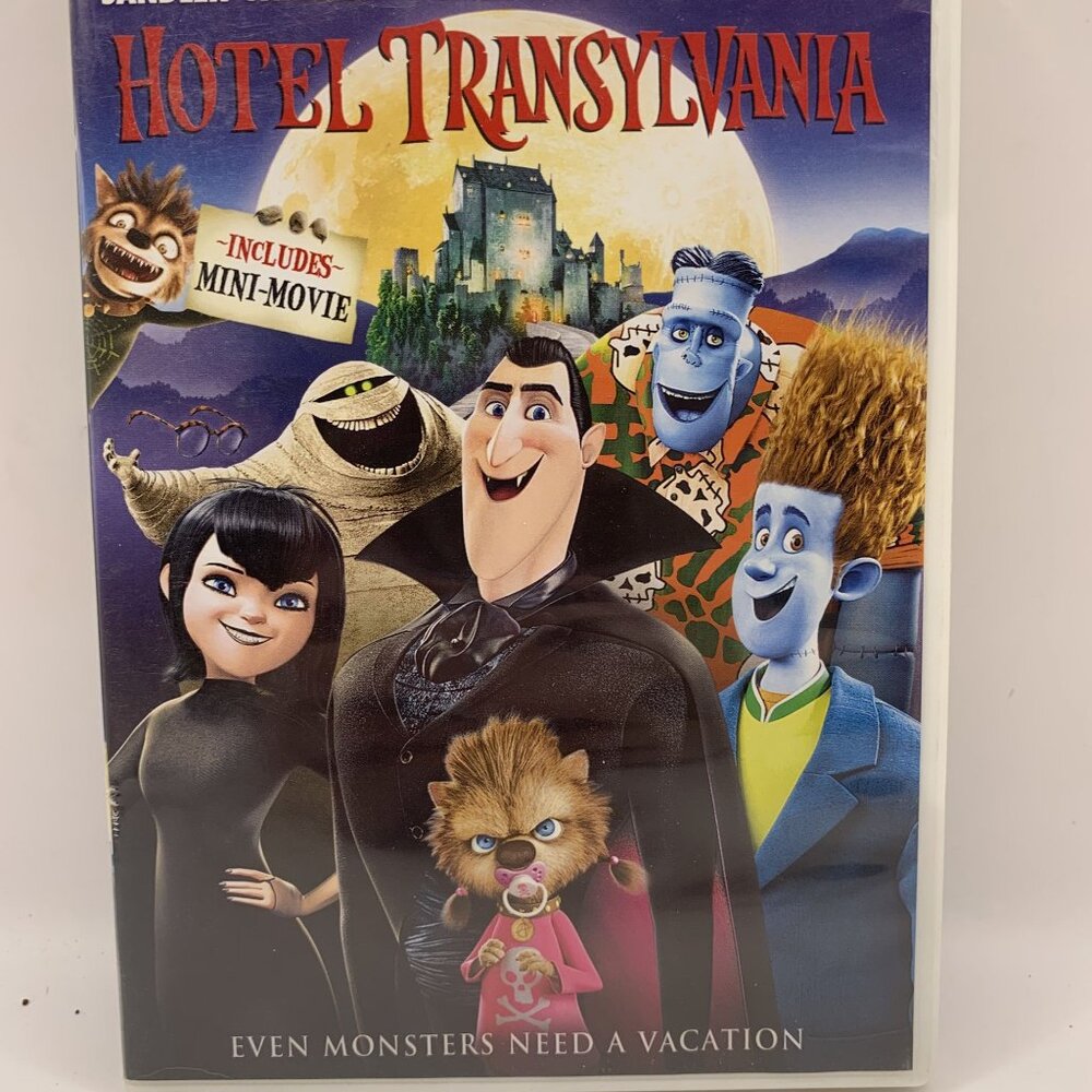 Hotel Transylvania DVD Movie Rated PG Widescreen Sony Pictures Adam Sandler